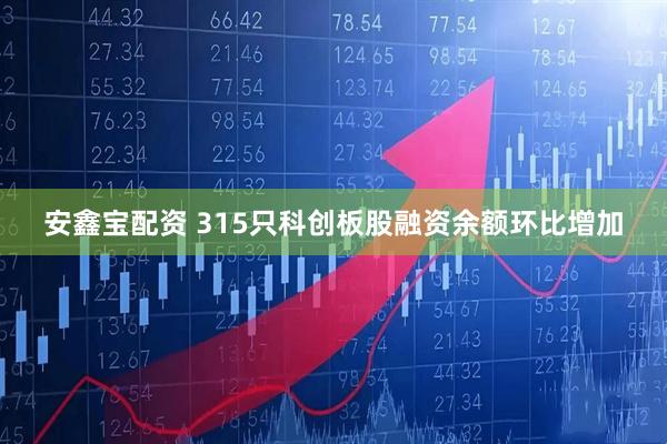 安鑫宝配资 315只科创板股融资余额环比增加